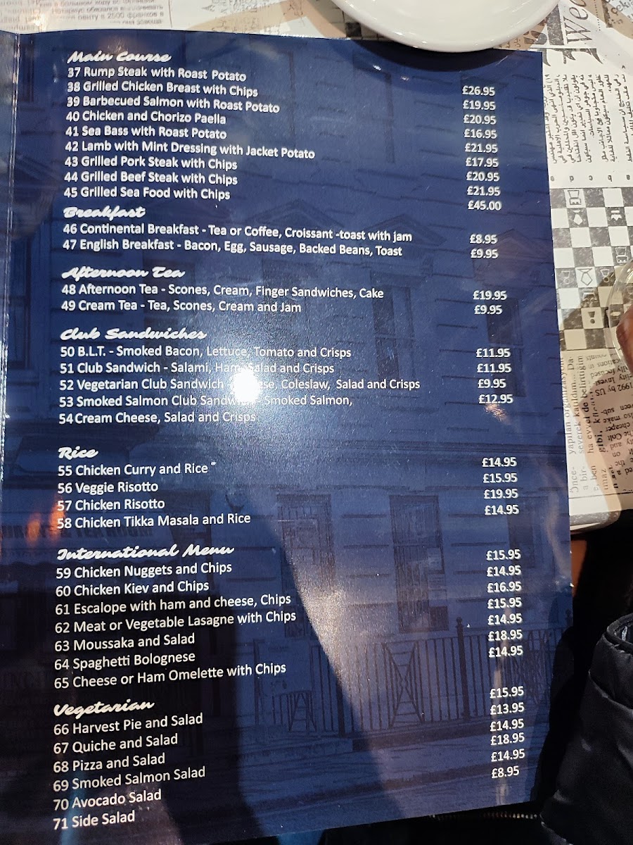 Menu Munchkins Restaurant London Ltd-10