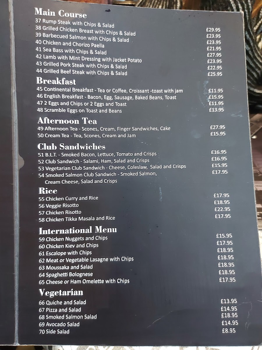 Menu Munchkins Restaurant London Ltd-2
