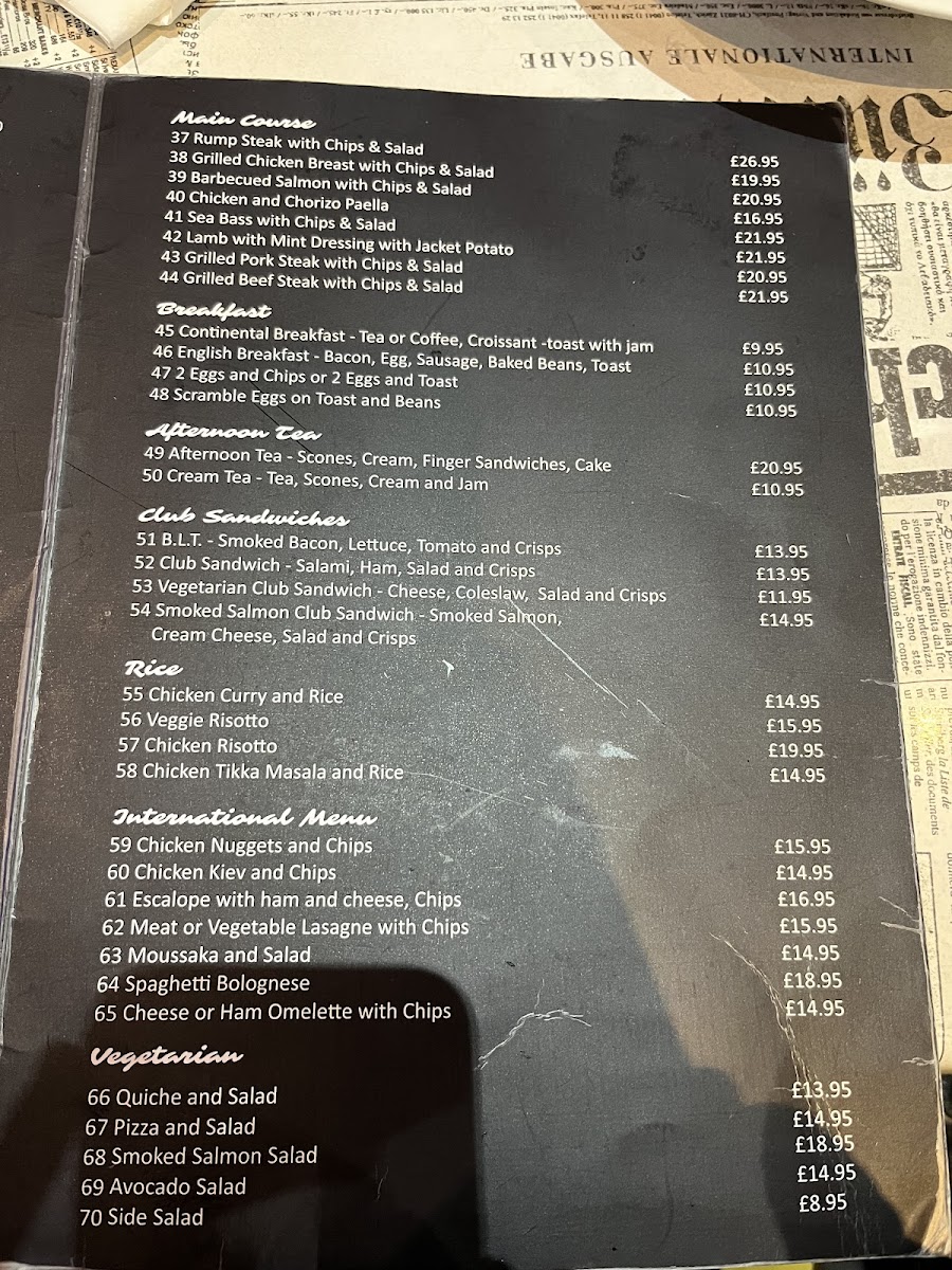 Menu Munchkins Restaurant London Ltd-3