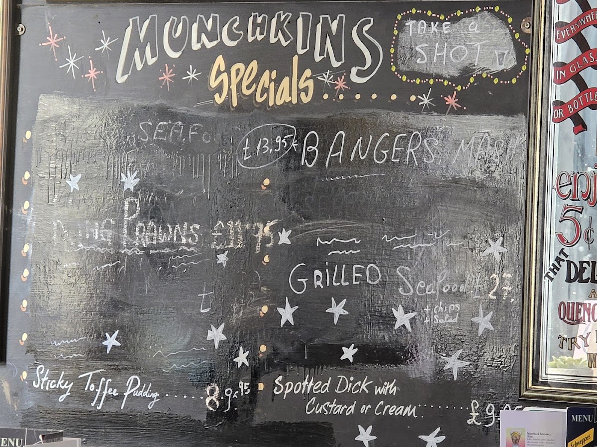 Menu Munchkins Restaurant London Ltd-6